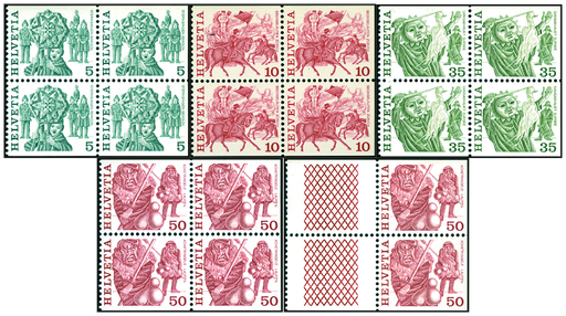 [7340.594.06] 1979, Freimarken aus Heftchen