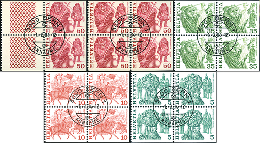 [7340.594.07] 1979, Freimarken aus Heftchen