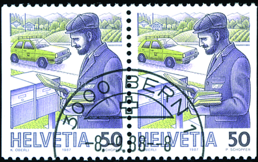 [7340.738.02] 50+50 Rp. Postbote