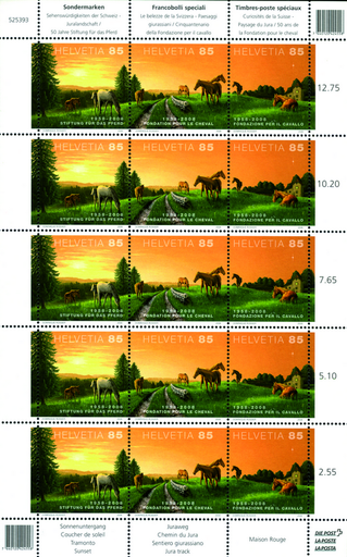 [7340.174.01] 2008, Juralandschaft-50 Jahre Stiftung für das Pferd