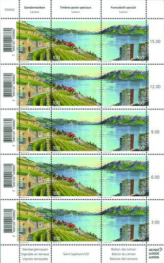 [7340.191.01] 2011, UNESCO Welterbe Lavaux