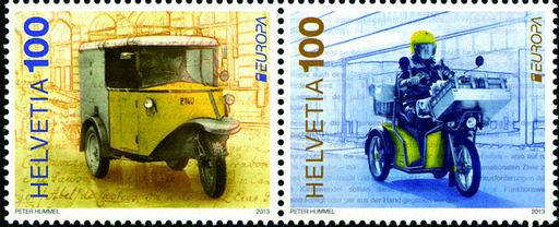 [7340.219.01] 100+100 Rp. Elektrodreirad Tribelhorn und Kyburz DXP