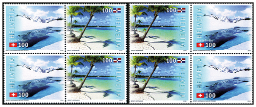 [7340.1616.01] 2016, Gemeinschaftsausgabe Schweiz-Dominikanische Republik