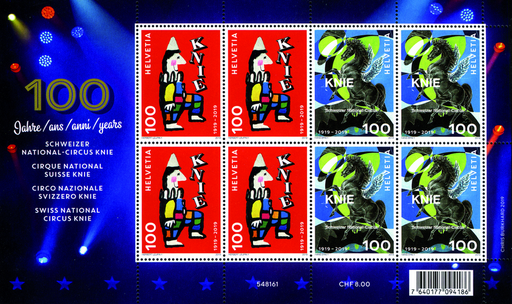 [7340.1713.03] 2018, 100 Jahre Schweizer National-Circus-Knie