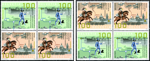 [7340.1780.01] 2020, Europa-Historische Postrouten