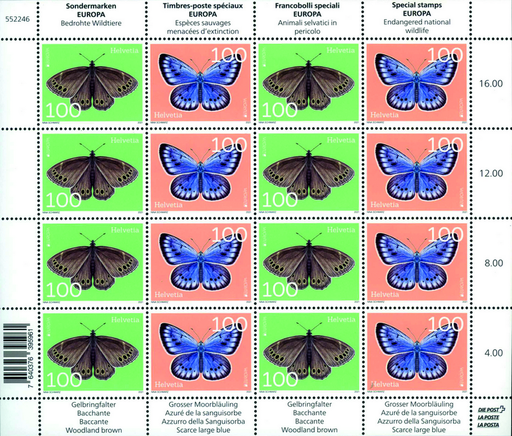 [7340.1819.03] 2021, Europa-Bedrohte Wildtiere