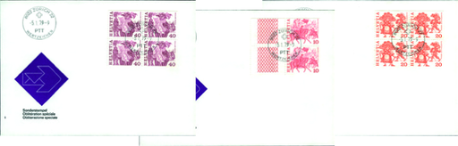 [7341.596.01] 1979, Freimarken aus Heftchen