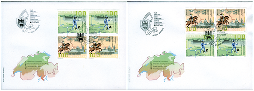 [7341.1780.01] 2020, Europa-Historische Postrouten