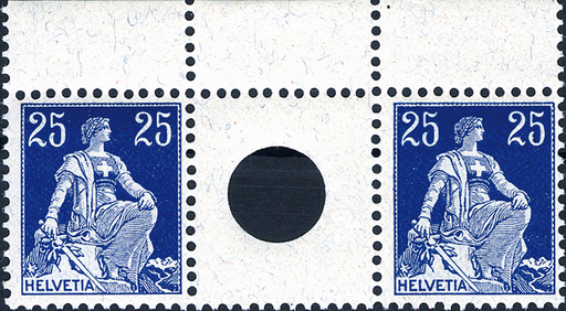 [7350.1.01] 25+25 Rp. blau-hellblau