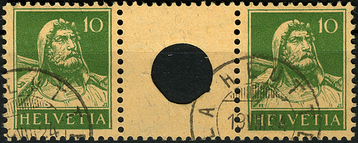 [7350.22.02] 10+10 Rp. grün