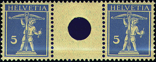 [7350.31.01] 5+5 Rp. grauviolett