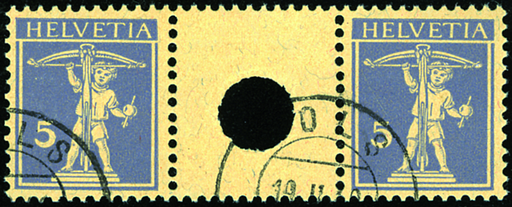 [7350.31.02] 5+5 Rp. grauviolett