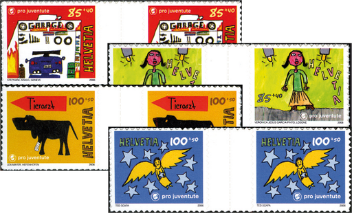 [7350.80.21] 2006, Pro Juventute, Zeichnen und Gestalten mit Ted Scarpa