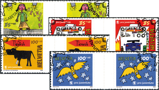 [7350.80.22] 2006, Pro Juventute, Zeichnen und Gestalten mit Ted Scarpa