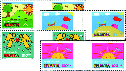 [7350.84.01] 2007, Pro Juventute, Zeichnen und Gestalten mit Ted Scarpa - Ferienpass