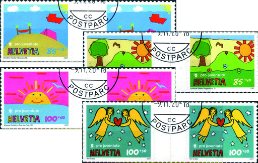 [7350.84.02] 2007, Pro Juventute, Zeichnen und Gestalten mit Ted Scarpa - Ferienpass