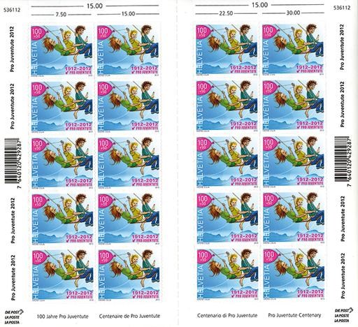 [7350.107.05] 2012, 100 Jahre Pro Juventute