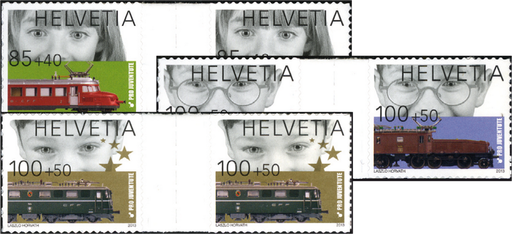 [7350.111.01] 2013, Pro Juventute, Historische Lokomotiven