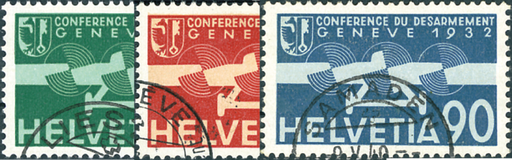 [7370.16.13] 1932, Gedenkausgabe zur Abrüstungskonferenz in Genf