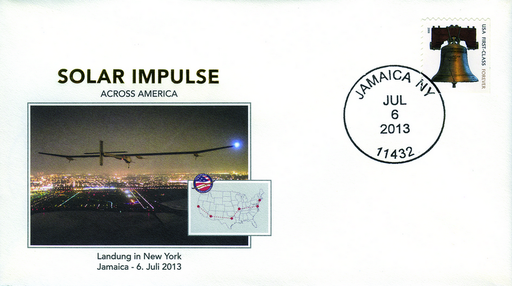 [7371.2013.11] 2013, Solar Impulse - Amerikaflug - Ende Flug