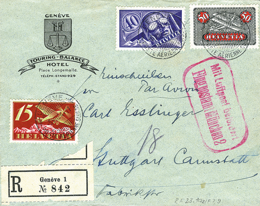 [7373.23.02] 1923, Genf-München, Ad Astra