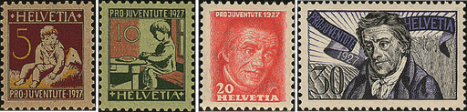 [7390.41.01] 1927, Pestalozzi-Gedenkmarken