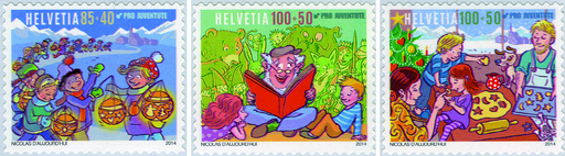 [7390.412.05] 2014, Familienrituale, "Starke Druckverschiebung des ganzem Markenbildes auf allen Ausgaben der Trägerfolien"