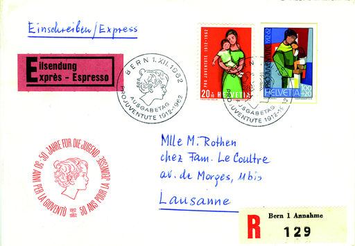 [7396.195.01] 1962, 50 Jahre Pro Juventute-Marken