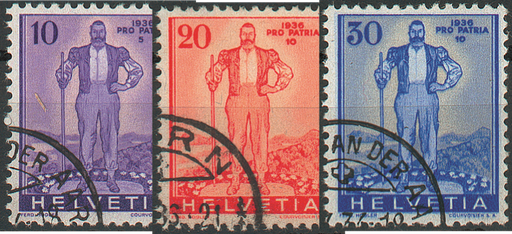 [7410.2.02] 1936, Pro Patria (Eidgenössische Wehranleihe)