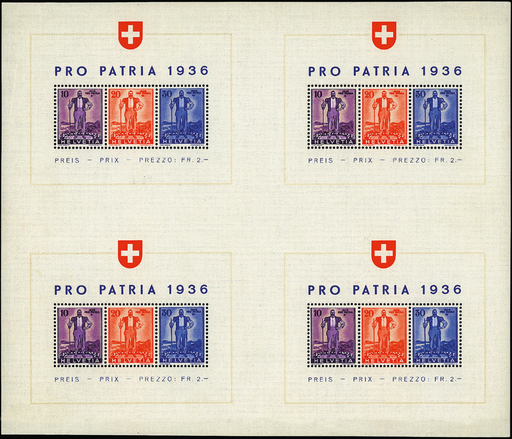 [7410.8.02] 1936, Pro Patria (Eidgenössische Wehranleihe)