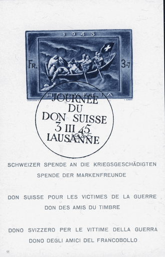 [7410.21.03] 1945, Schweizer Spende an die Kriegsgeschädigten