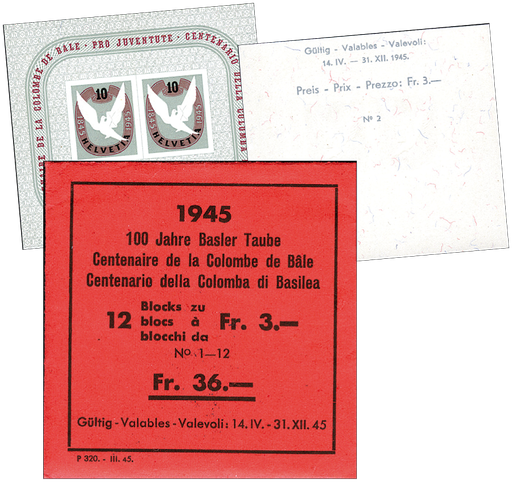 [7410.23.03] 1945, 100 Jahre Basler Taube