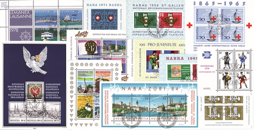[7410.38.05] 1959, Nationale Briefmarkenausstellung in St. Gallen (NABAG)