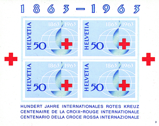 [7410.40.01] 1963, 100 Jahre Rotes Kreuz