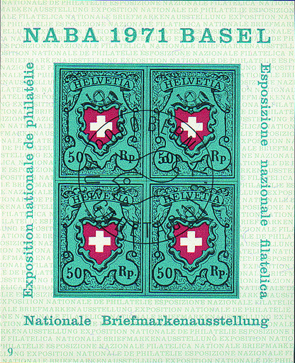 [7410.45.02] 1971, Nationale Briefmarkenausstellung in Basel (NABA)