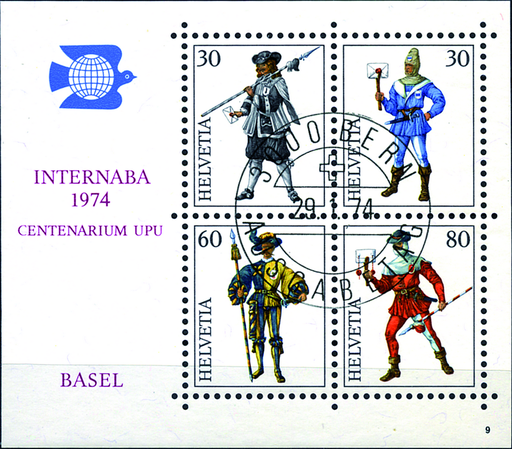 [7410.50.02] 1974, Internationale Briefmarkenausstellung in Basel (INTERNABA)