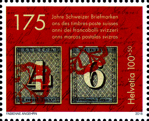 [7410.115.01] 2018, 175 Jahre Schweizer Briefmarken