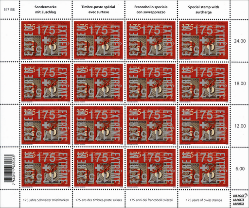 [7410.115.14] 2018, 175 Jahre Schweizer Briefmarken