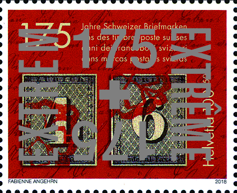 [7410.115.12] 2018, 175 Jahre Schweizer Briefmarken