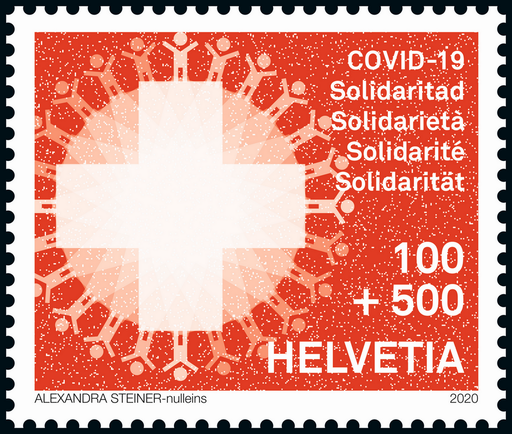 [7410.122.01] 100 + 500 Rp. COVID-19 Solidarität