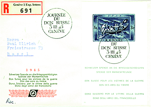 [7411.21.01] 1945, Schweizer Spende an die Kriegsgeschädigten