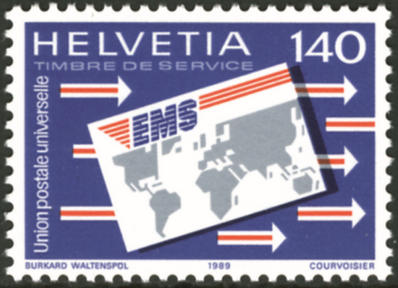 [7520.15.01] 140 Rp. EMS (Express Mail Service)