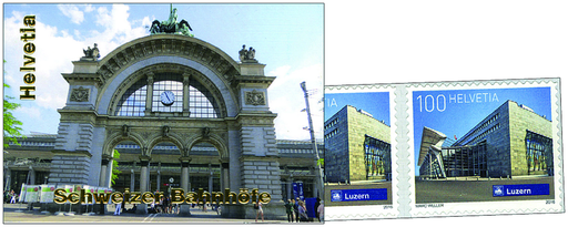 [7593.1602.01] 2016, Schweizer Bahnhöfe, Luzern