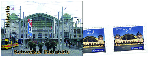 [7593.1615.01] 2016, Schweizer Bahnhöfe, Basel