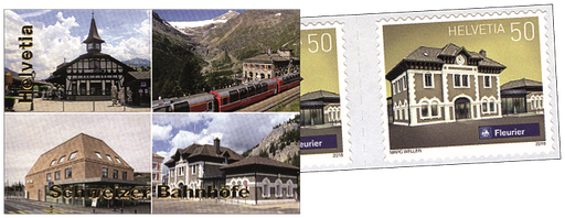 [7593.1690.01] 2018, Schweizer Bahnhöfe, Fleurier NE