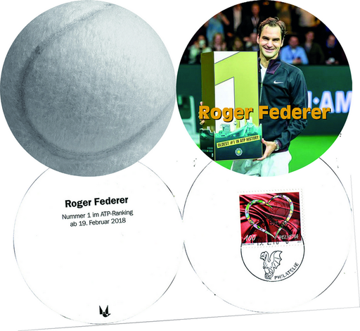 [7593.2018.04] 2018, Roger Federer - Neue Nummer 1