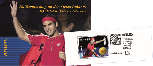 [7593.2019.08] 2019, Roger Federer - Swiss Indoors