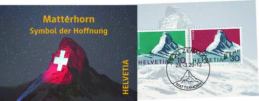 [7593.2020.02] 2020, Matterhorn - Symbol der Hoffnung