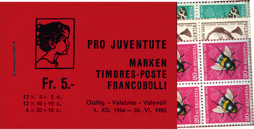 [7596.3.01] 1954, dunkelrot