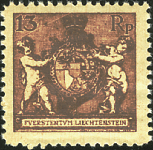 [7820.51.02] 13 Rp. rotbraun
